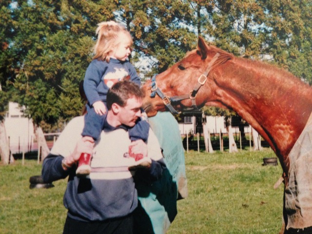 Sarah Wilkinson and racehorse Bonecrusher